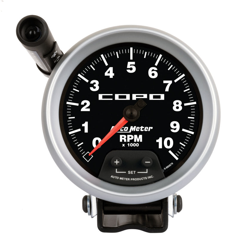 Autometer 3-3/4in 10K RPM Pedestal w/Ext. Quick-Lite Gauge Chevrolet COPO Camaro 880879