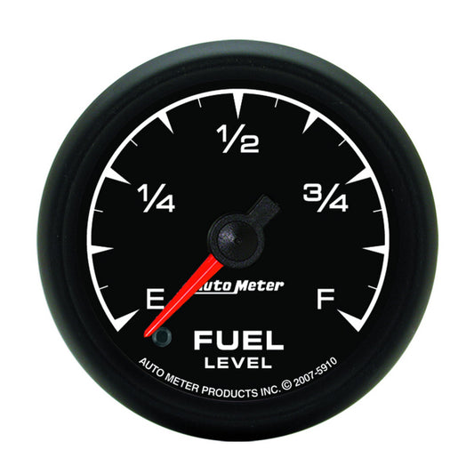 Autometer ES 2-1/16in 0-280 ohms Programmable Fuel Level Gauge 5910