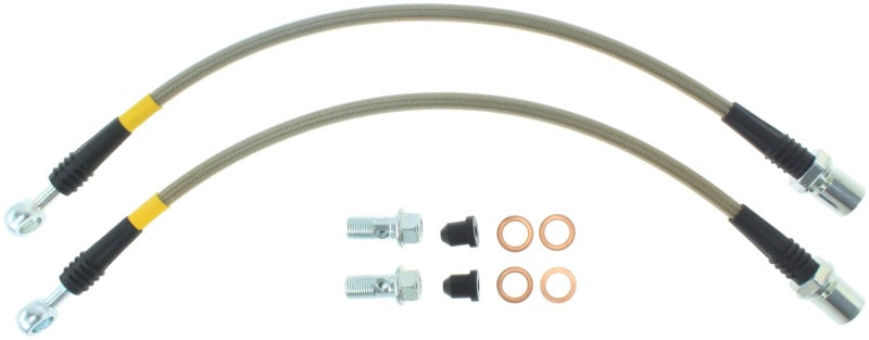STOPTECH 98-05 LEXUS GS300/GS350/GS400/GS430/GS450H FRONT STAINLESS STEEL BRAKE LINES, 950.44001 - eliteracefab.com