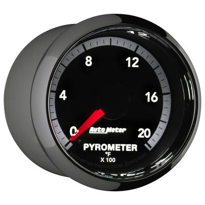 Autometer Gen4 Dodge Factory Match 52.4mm Full Sweep Electronic 0-2000 Deg F EGT/Pyrometer Gauge 8547