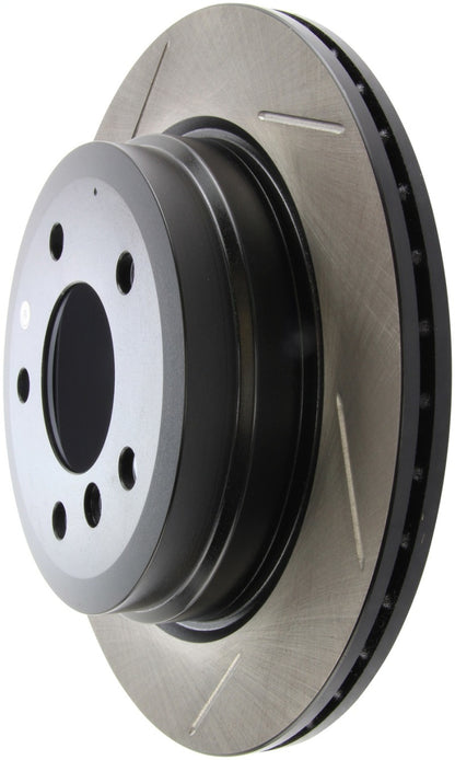 StopTech Power Slot 9/07-09 BMW 328 / 06 BMW 325 E90 AWD Rear Left Slotted Rotor Stoptech