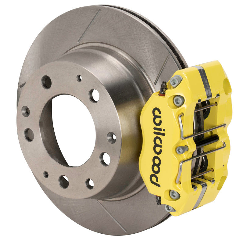 Wilwood 69-83 Porsche 911 Rear Dynapro Brake Kit 3in MT Slotted - Yellow Wilwood