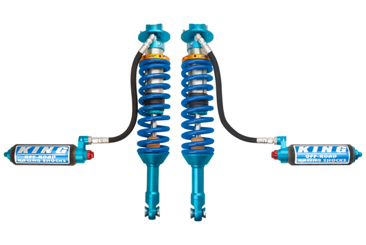King Shocks 2017+ Ford Raptor 4WD Front 3.0 Dia Remote Perf Fin Res Coilover w/Adj/Int Bypass (Pair).