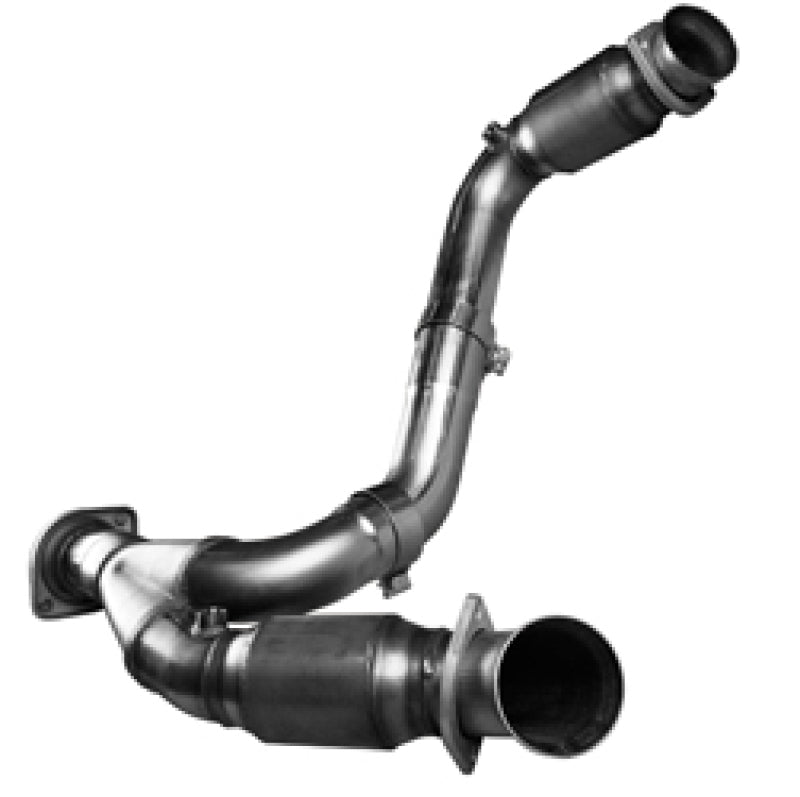 Kooks 09-10 GM 1500 Series Truck 6.2L 3in x OEM Out GREEN Cat SS Y Pipe Kooks HDR Req Kooks Headers