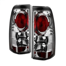 Load image into Gallery viewer, Spyder Chevy Silverado 1500/2500 99-02 (Not Stepside) Euro Style Tail Lights Chrm ALT-YD-CS99-C - eliteracefab.com