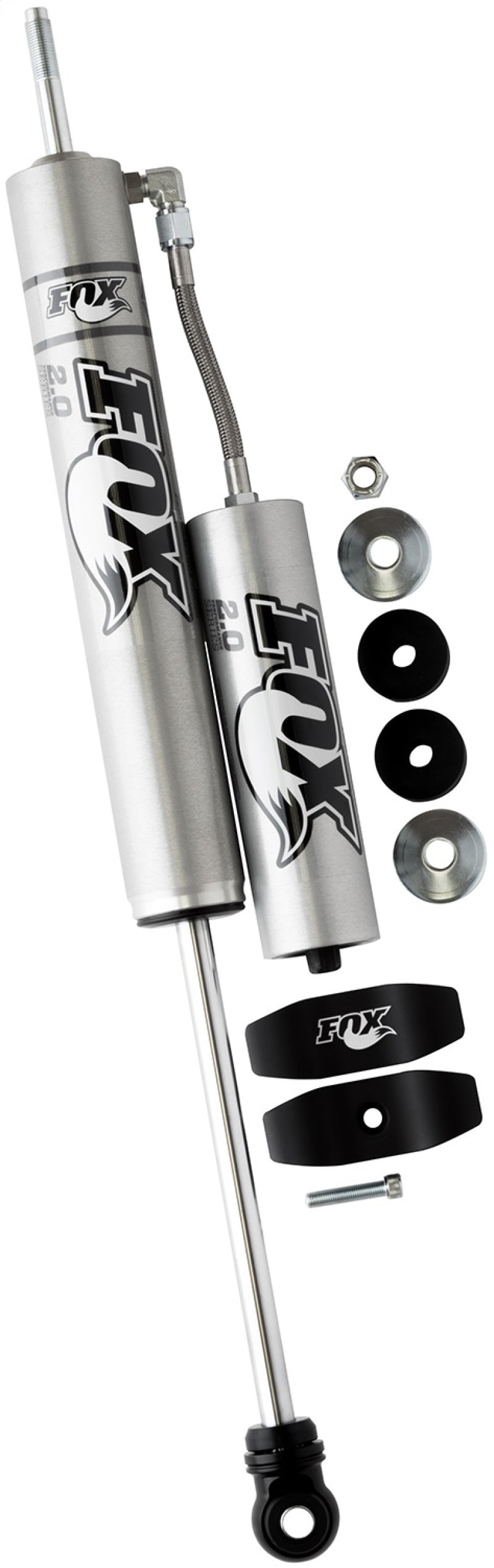 Fox 07+ Jeep JK 2.0 Performance Series 9.6in. Smooth Body Remote Res. Front Shock / 1.5-3.5in. Lift - eliteracefab.com