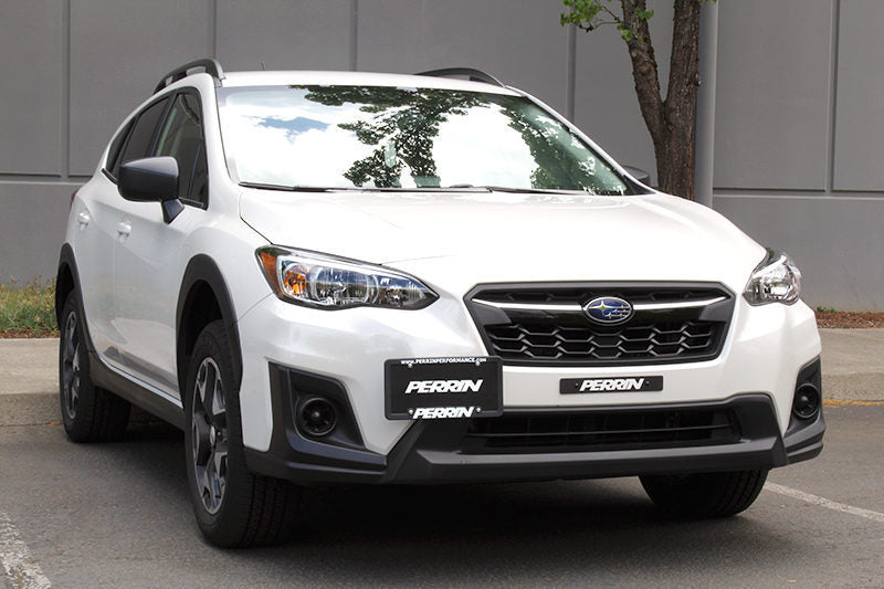 Perrin 2018+ Subaru Crosstrek Black License Plate Delete - eliteracefab.com