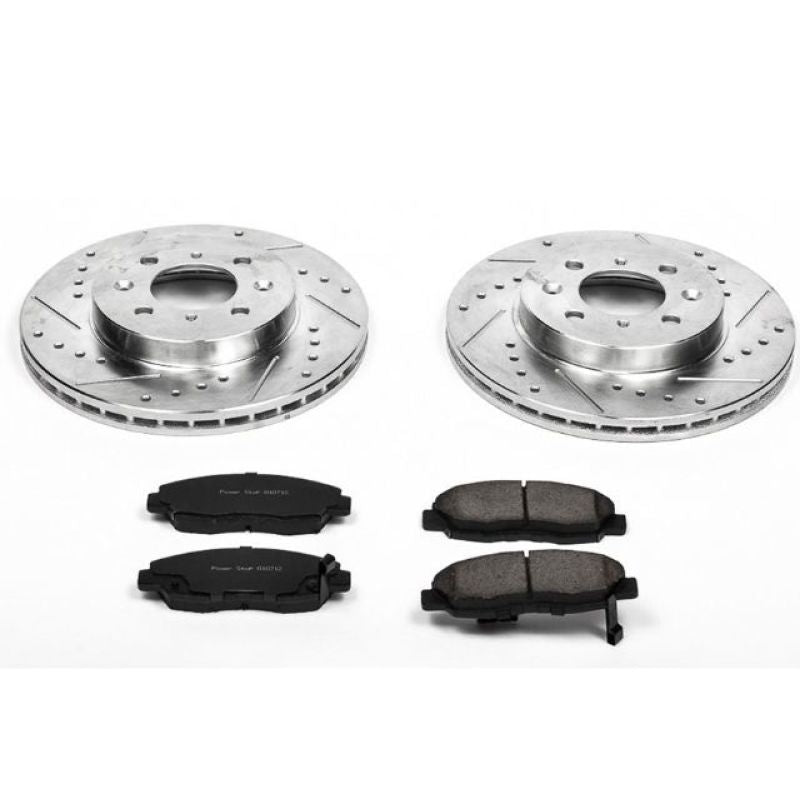 Power Stop 96-05 Honda Civic Front Z23 Evolution Sport Brake Kit - eliteracefab.com