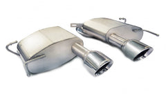 Corsa 11-13 Cadillac CTS Coupe V 6.2L V8 Polished Sport Axle-Back Exhaust - eliteracefab.com