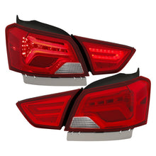 Load image into Gallery viewer, ANZO 14-18 Chevrolet Impala LED Taillights Red/Clear - eliteracefab.com