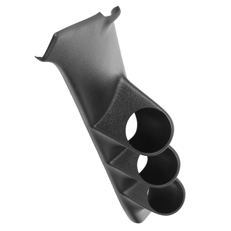 Autometer 86-93 Chevy S-10 2-1/16in Black Triple Pillar Pod 17114