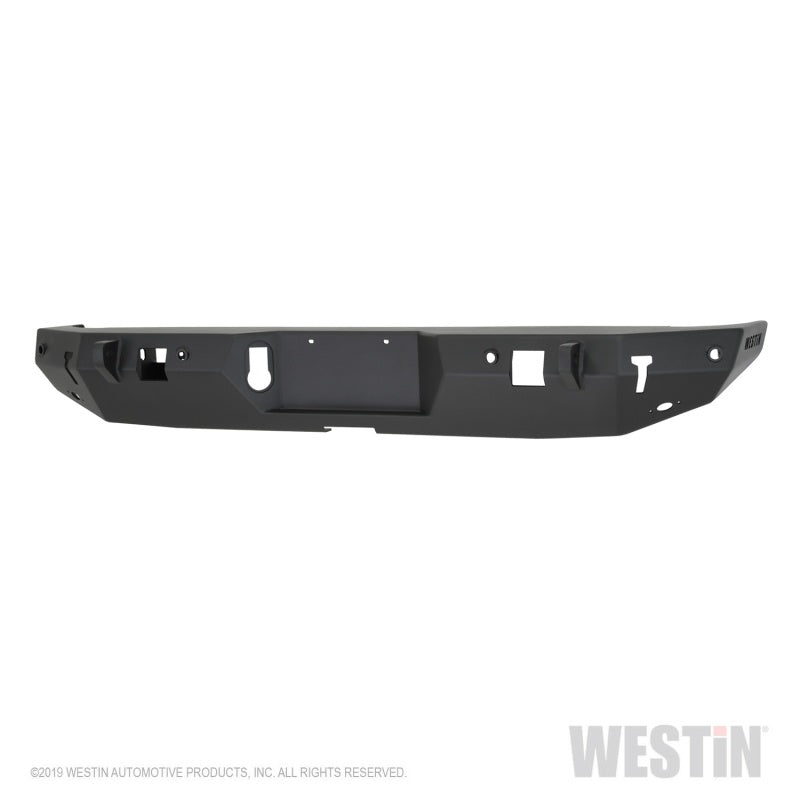 Westin 2020 Jeep Gladiator w/Sensors WJ2 Rear Bumper w/Sensor - Textured Black Westin