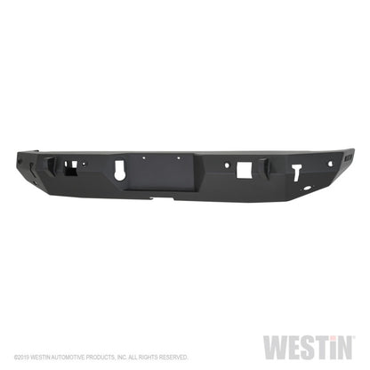 Westin 2020 Jeep Gladiator w/Sensors WJ2 Rear Bumper w/Sensor - Textured Black Westin