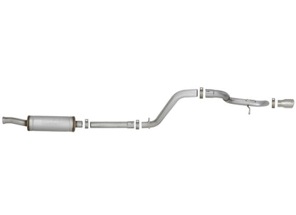 aFe MACH Force-Xp 2.5in 409SS Axle-Back Hi-Tuck Exh Sys w/ Pol Tip 18-20 Jeep Wrangler (JL) V6 3.6L aFe