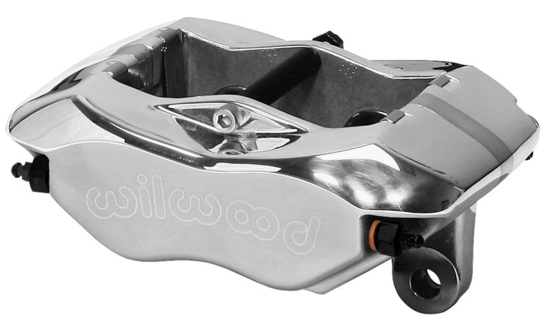 Wilwood Caliper-Forged Narrow Dynalite 3.50in Mount Polished 1.12in Pistons .38in Disc Wilwood