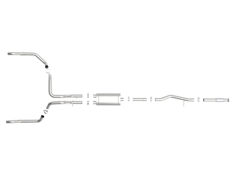 aFe Vulcan Series 3in 304SS Exhaust Cat-Back w/ OE Tips 2019 GM Silverado / Sierra 1500 V8-5.3L aFe