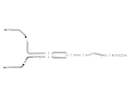 aFe Vulcan Series 3in 304SS Exhaust Cat-Back w/ OE Tips 2019 GM Silverado / Sierra 1500 V8-5.3L aFe