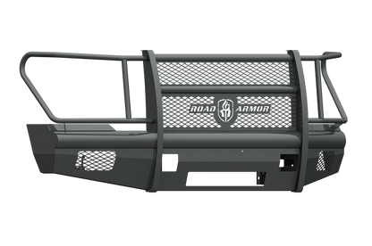 Road Armor 11-16 Ford F-250 Vaquero Front Bumper Full Guard - Tex Blk Road Armor