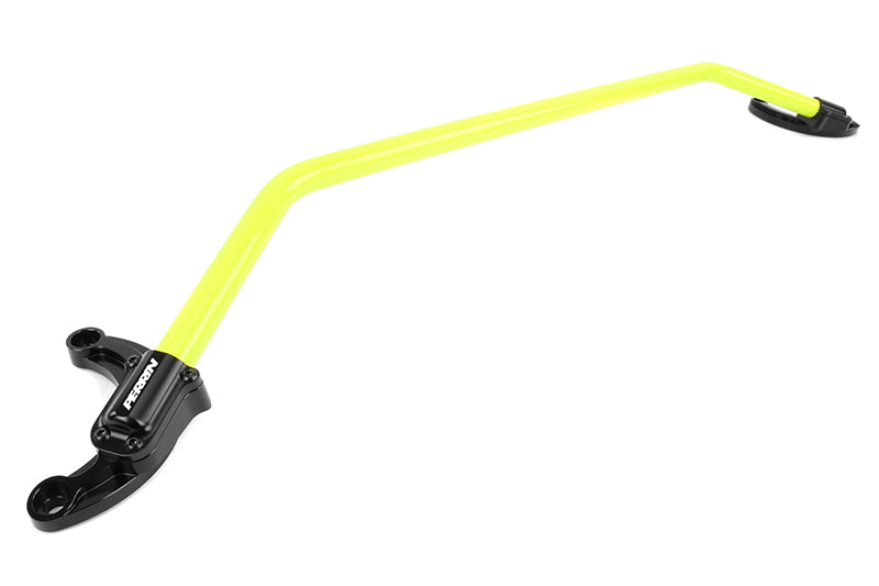 Perrin Front Strut Brace Neon Yellow For Subaru 2008+ WRX/STI - eliteracefab.com