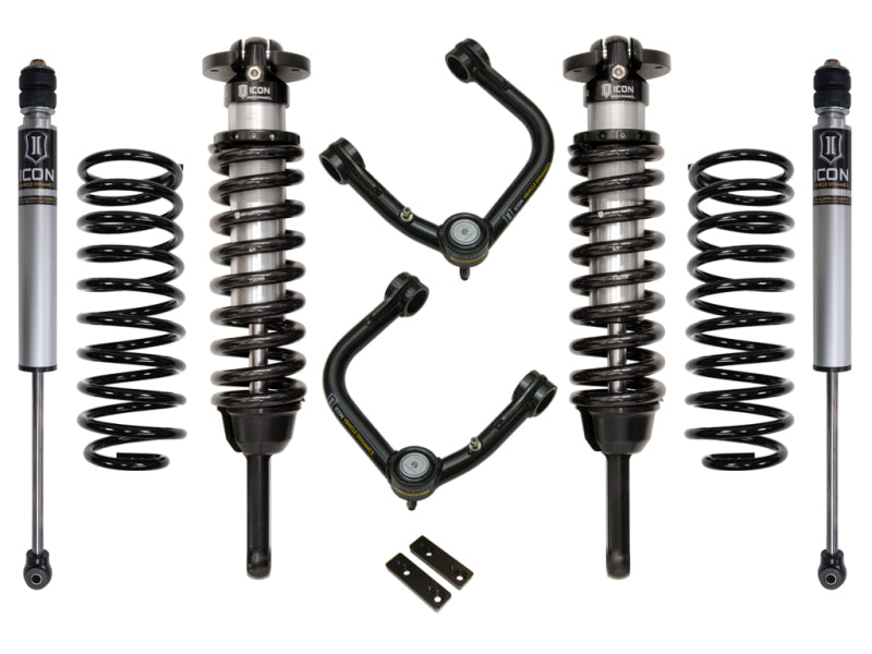 ICON 03-09 Toyota 4Runner/FJ 0-3.5in Stage 2 Suspension System w/Tubular Uca - eliteracefab.com