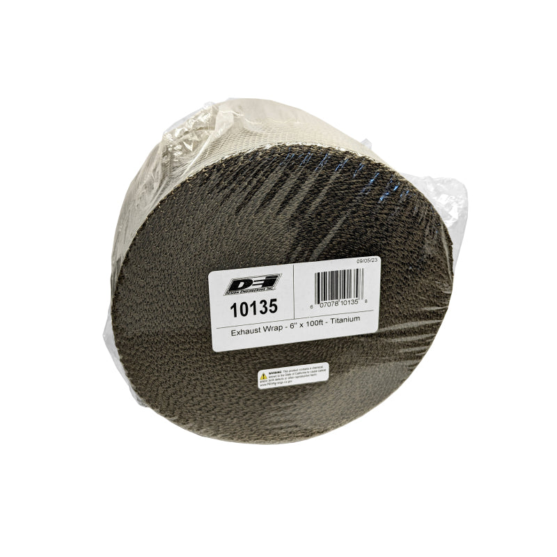 DEI Exhaust Wrap 6in x 100ft - Titanium DEI