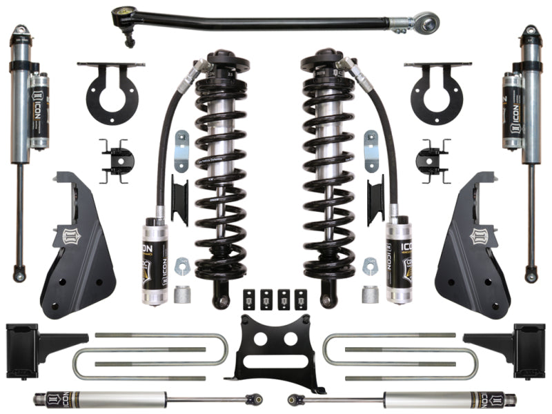 ICON 2017+ Ford F-250/F-350 4-5.5in Stage 4 Coilover Conversion System - eliteracefab.com