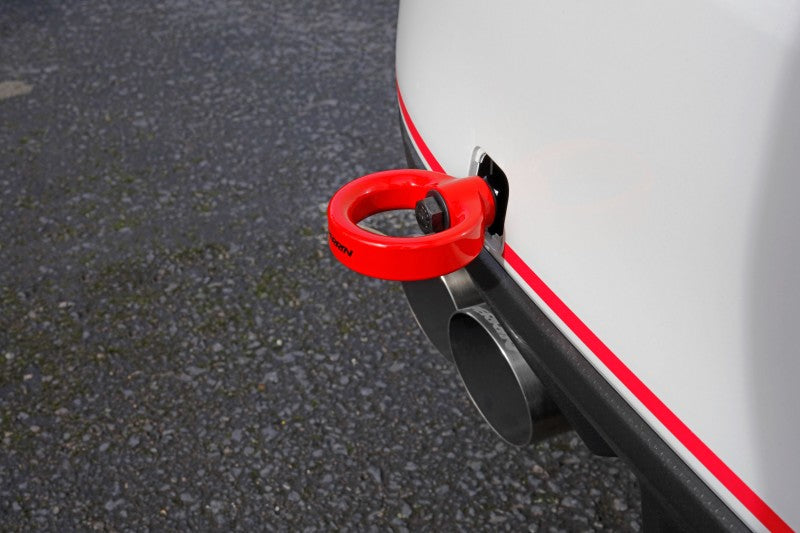 Perrin 15-19 Subaru WRX/STI Tow Hook Kit (Rear) - Red - eliteracefab.com