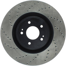 Load image into Gallery viewer, StopTech 08-16 Mitsubishi Lancer Sport Drilled Right Front Rotor - eliteracefab.com