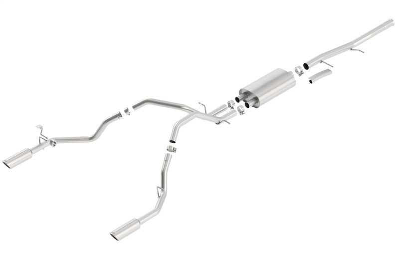 Borla 09-11 Chevrolet Silverado / 09-11 GMC Sierra S-Type SS Catback Exhaust - eliteracefab.com