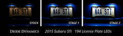 Diode Dynamics 15-19 Subaru WRX Interior Light Kit Stage 1 - Red
