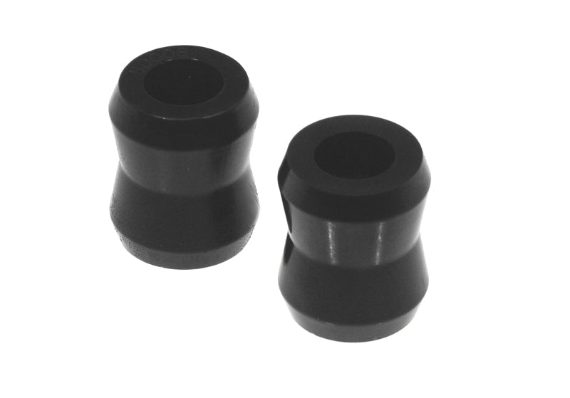 Prothane Universal Shock Bushings - Hourglass - 5/8 ID - Black