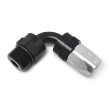 Load image into Gallery viewer, Russell Performance Hose End #6 to #6 Radius Inlet Port 90 Deg Blk/Clr