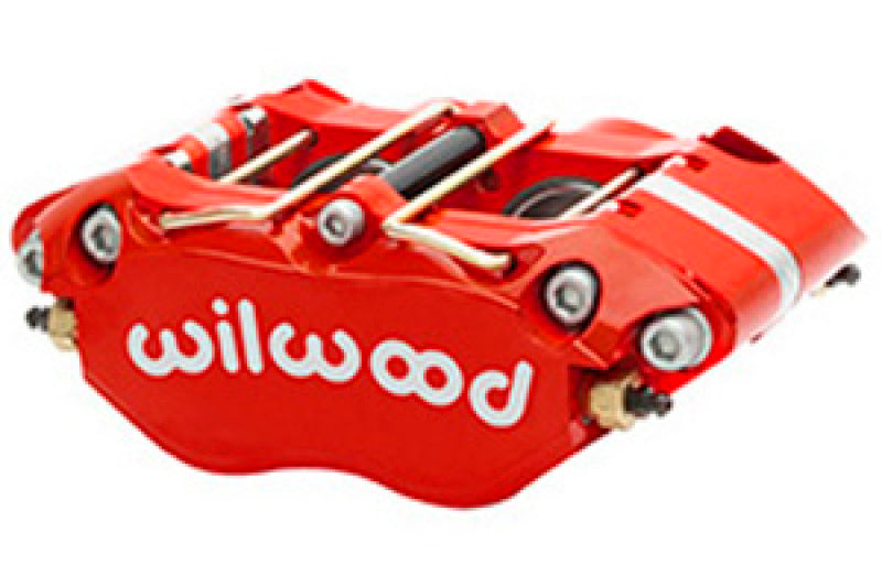 Wilwood Caliper-Dynapro Radial (Thin Pad) 1.75in Pistons .81in Disc - Red Wilwood