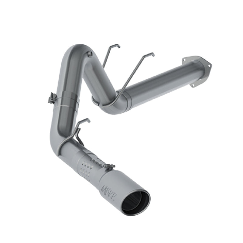 MBRP 17-19 Ford F-250/350/450 6.7L 4in Filter Back Single Tip Side Exit T409 Exhaust System - eliteracefab.com