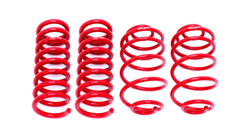 BMR 2" LOWERING SPRING KIT - RED (67-72 A-BODY) - eliteracefab.com