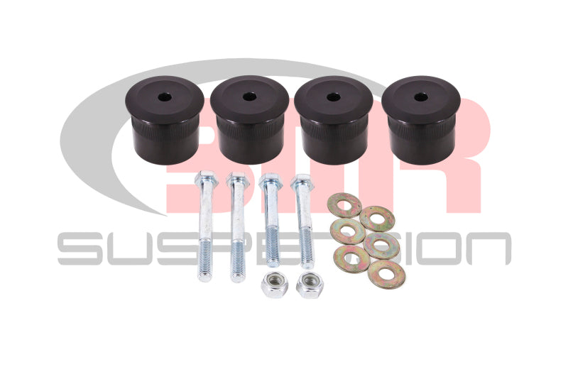 BMR REAR DIFFERENTIAL BUSHING KIT BLACK (2015+ MUSTANG) - eliteracefab.com