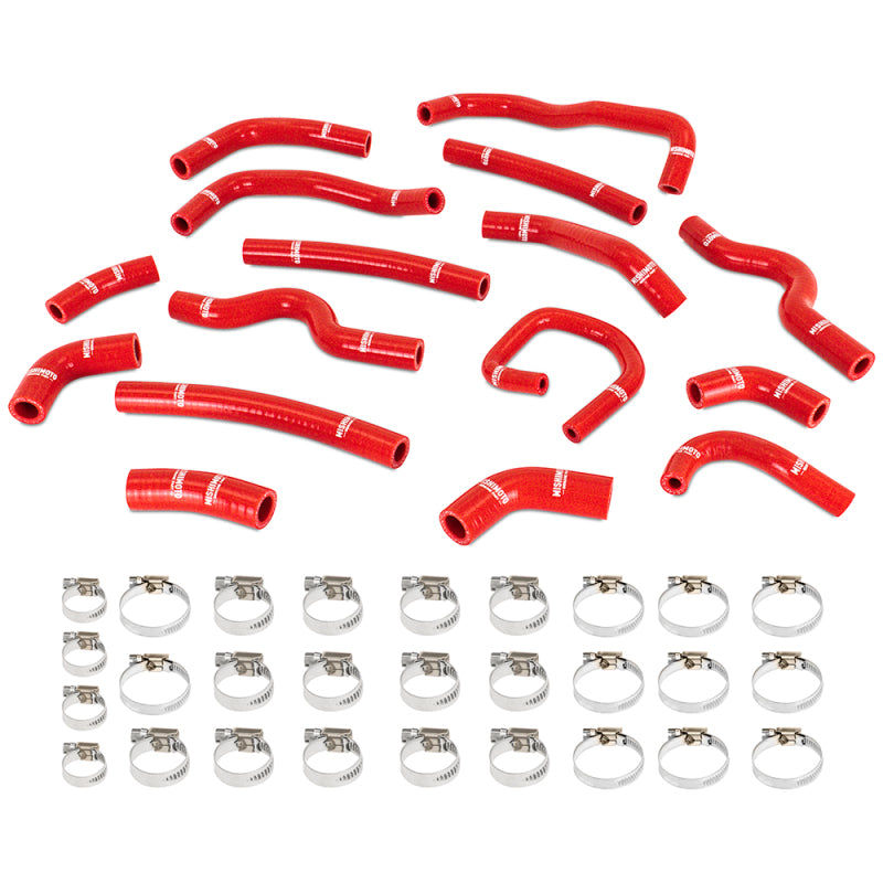 Mishimoto 98-02 Land Cruiser 4.7L V8 Silicone Heater Hose Kit - Red