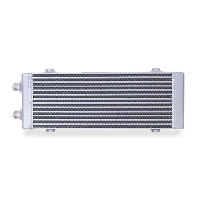 Mishimoto Universal Medium Bar and Plate Dual Pass Silver Oil Cooler - eliteracefab.com