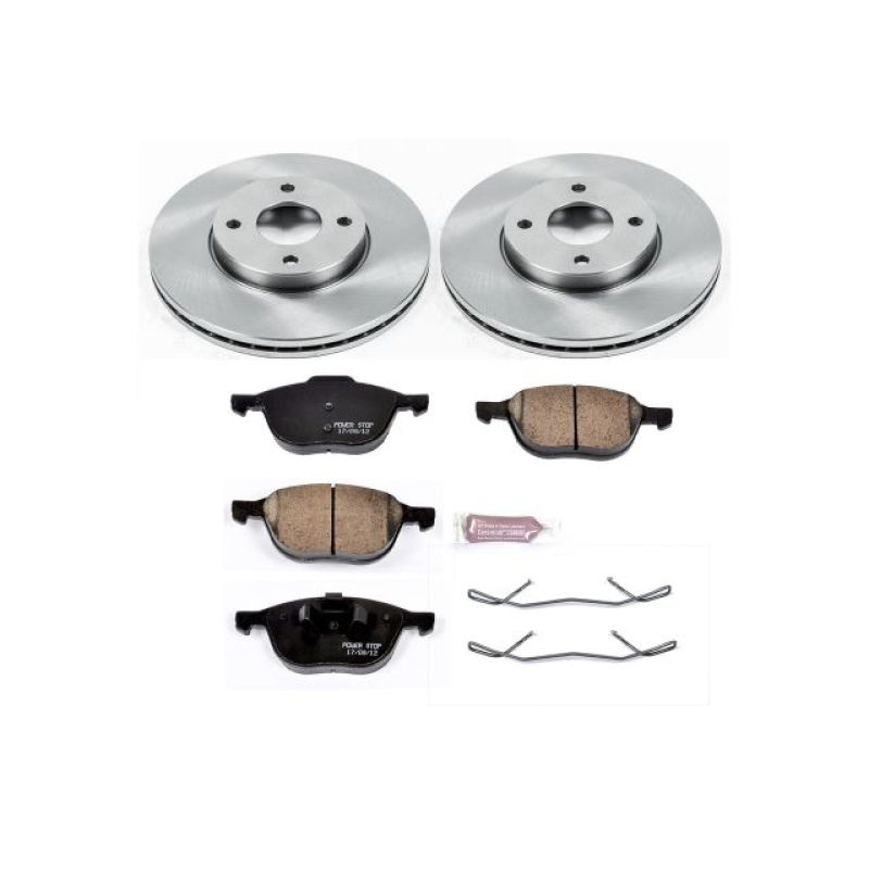 Power Stop 05-07 Ford Focus Front Autospecialty Brake Kit - eliteracefab.com