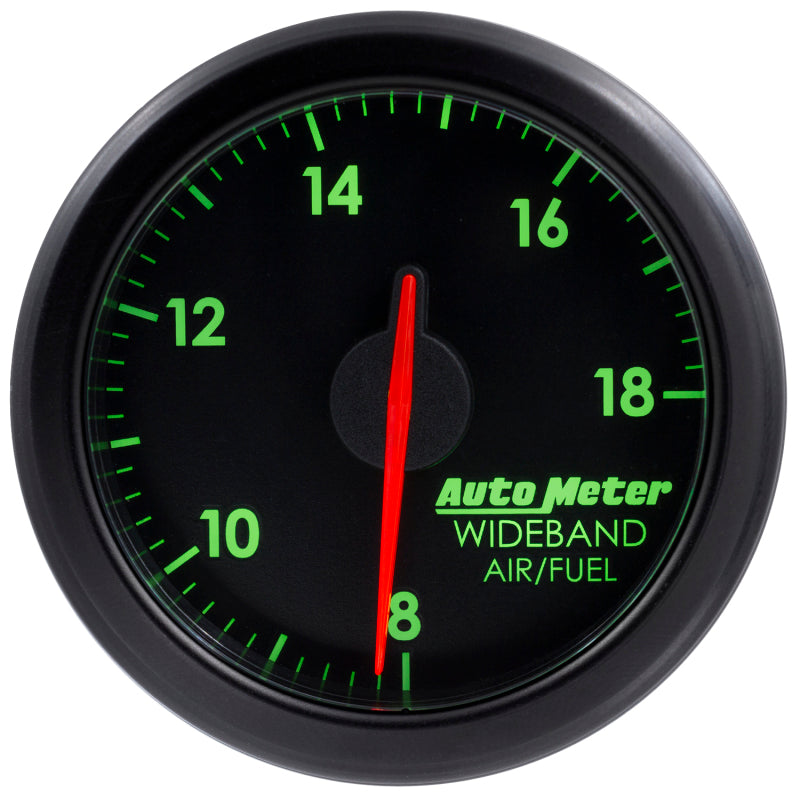 Autometer Airdrive 2-1/6in Wideband Air / Fuel Gauge 10:1-17:1 ARF Range - Black 9178-T