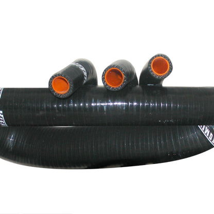 Mishimoto 86-93 Ford Mustang Black Silicone Hose Kit - eliteracefab.com