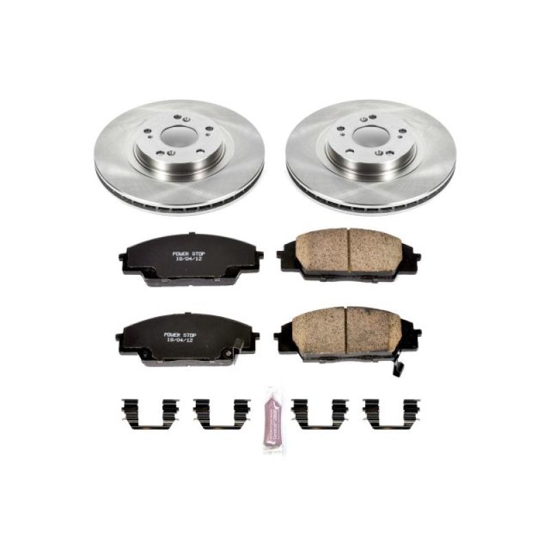 Power Stop 02-06 Acura RSX Front Autospecialty Brake Kit - eliteracefab.com