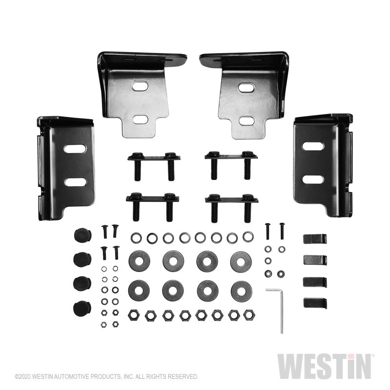Westin 15-20 Ford F-150 HDX Bandit Rear Bumper - Black Westin
