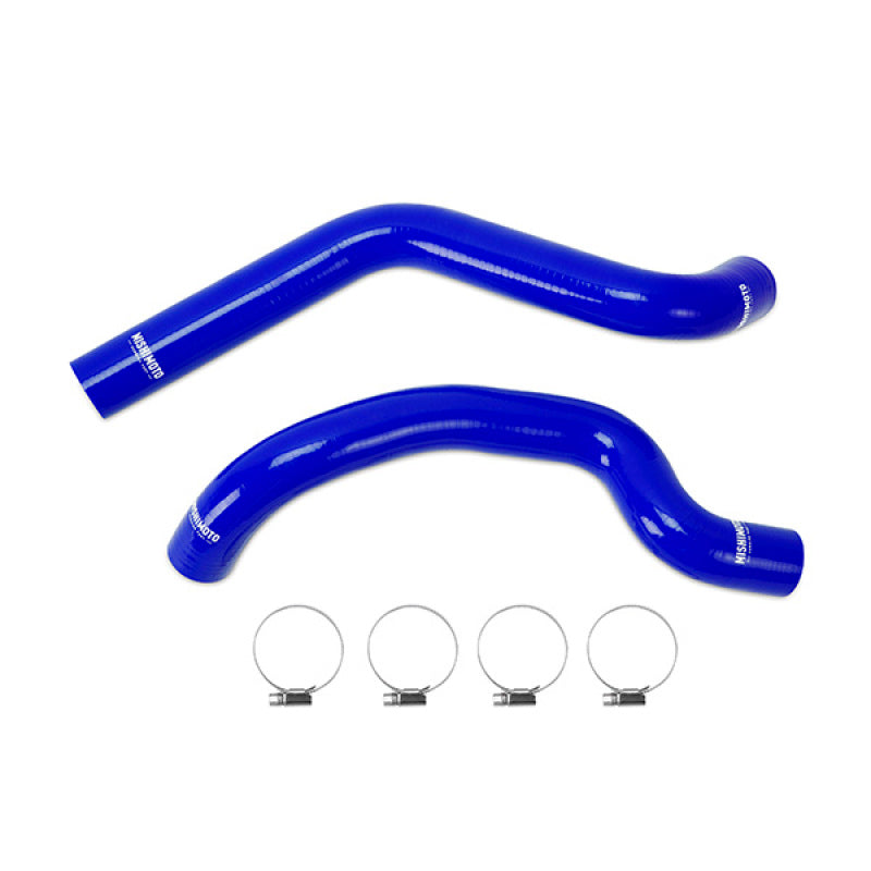 Mishimoto 07-11 Jeep Wrangler 6cyl Blue Silicone Hose Kit - eliteracefab.com