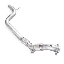 Load image into Gallery viewer, STAINLESS WORKS 2015-2021 Mustang Downpipe 3in High-Flow Cats Factory Connection - eliteracefab.com