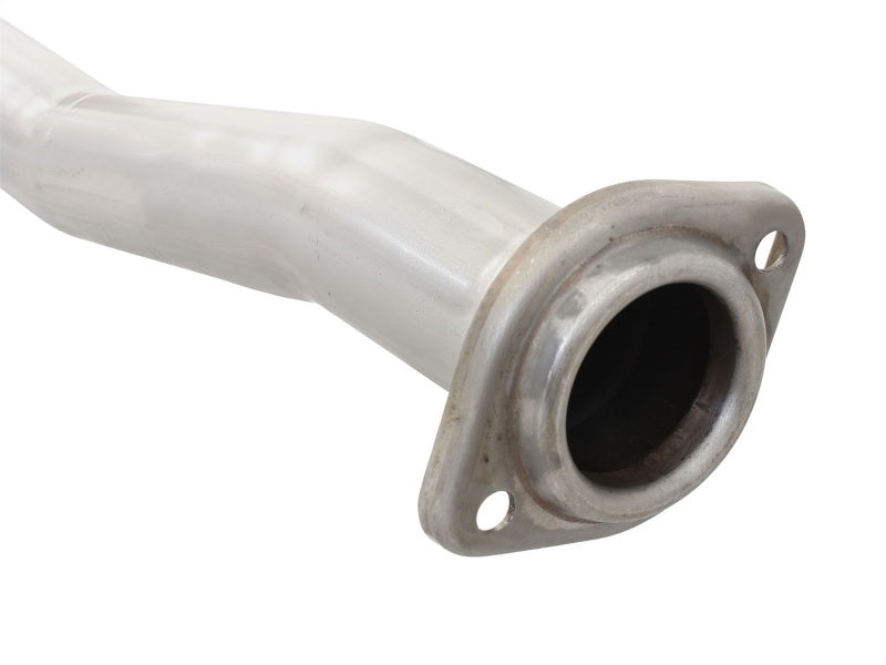 aFe MACHForce XP Exhaust 3in-3.5in SS Single Side Ext CB w/ Polished Tips 15 Ford F150 V8 5.0L CC/SB - eliteracefab.com