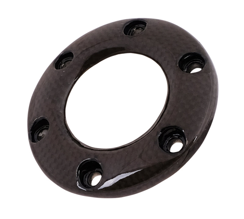 NRG Steering Wheel Horn Button Ring Carbon Fiber - eliteracefab.com