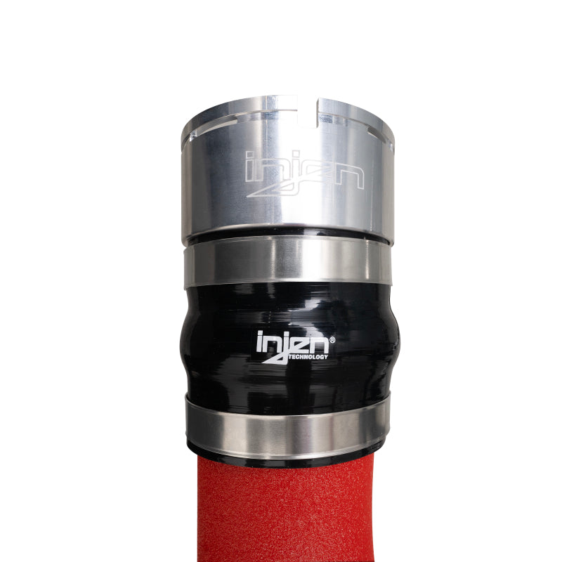 Injen 2021-2023 Ford Bronco V6-2.7L Twin Turbo EcoBoost Intercooler Pipes (Wrinkle Red) - SES9301ICPWR Injen