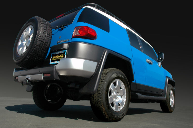 Gibson 07-14 Toyota FJ Cruiser Base 4.0L 2.5in Cat-Back Single Exhaust - Stainless Gibson