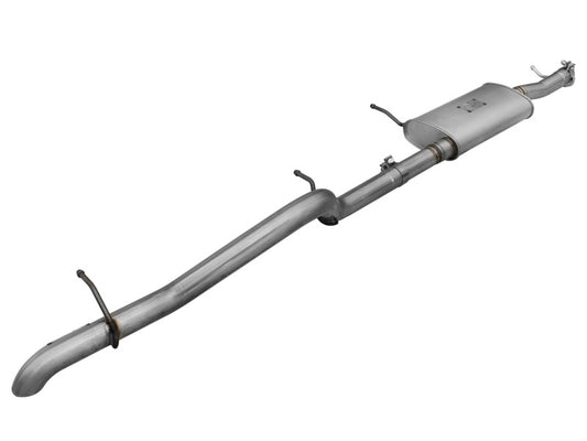 aFe Scorpion Exhaust System, Cat Back Aluminized Hi-Tuck 07-14 Jeep Wrangler JK Unlimited V6 3.6/3.8 aFe